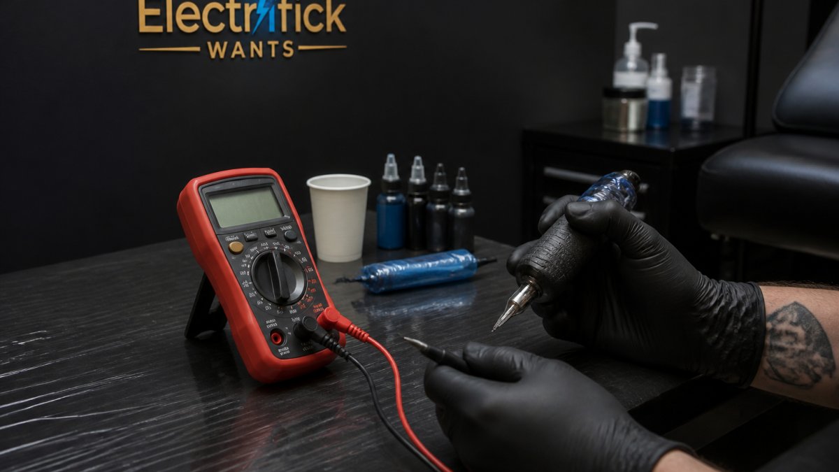 How to Test Tattoo Machine Voltage: Step-by-Step