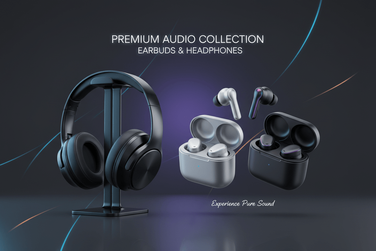 Earbuds and Headphones - Electrifick Wants