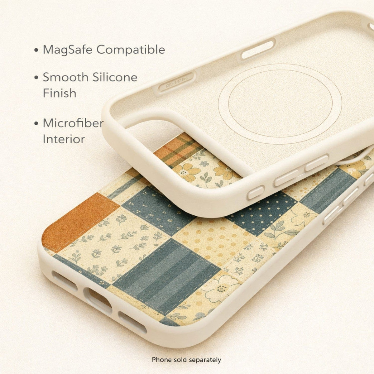 iPhone 17 Pro Silicone Case - MagSafe Compatible, Raised Edges | Inspire Series