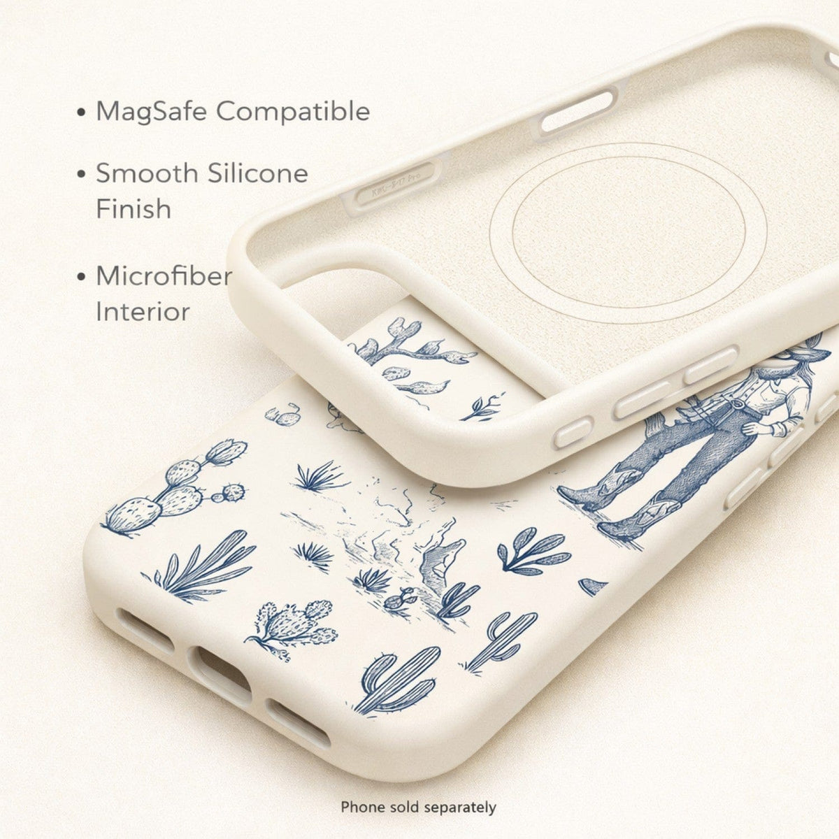 iPhone 17 Pro Silicone Case - MagSafe Compatible, Raised Edges | Inspire Series