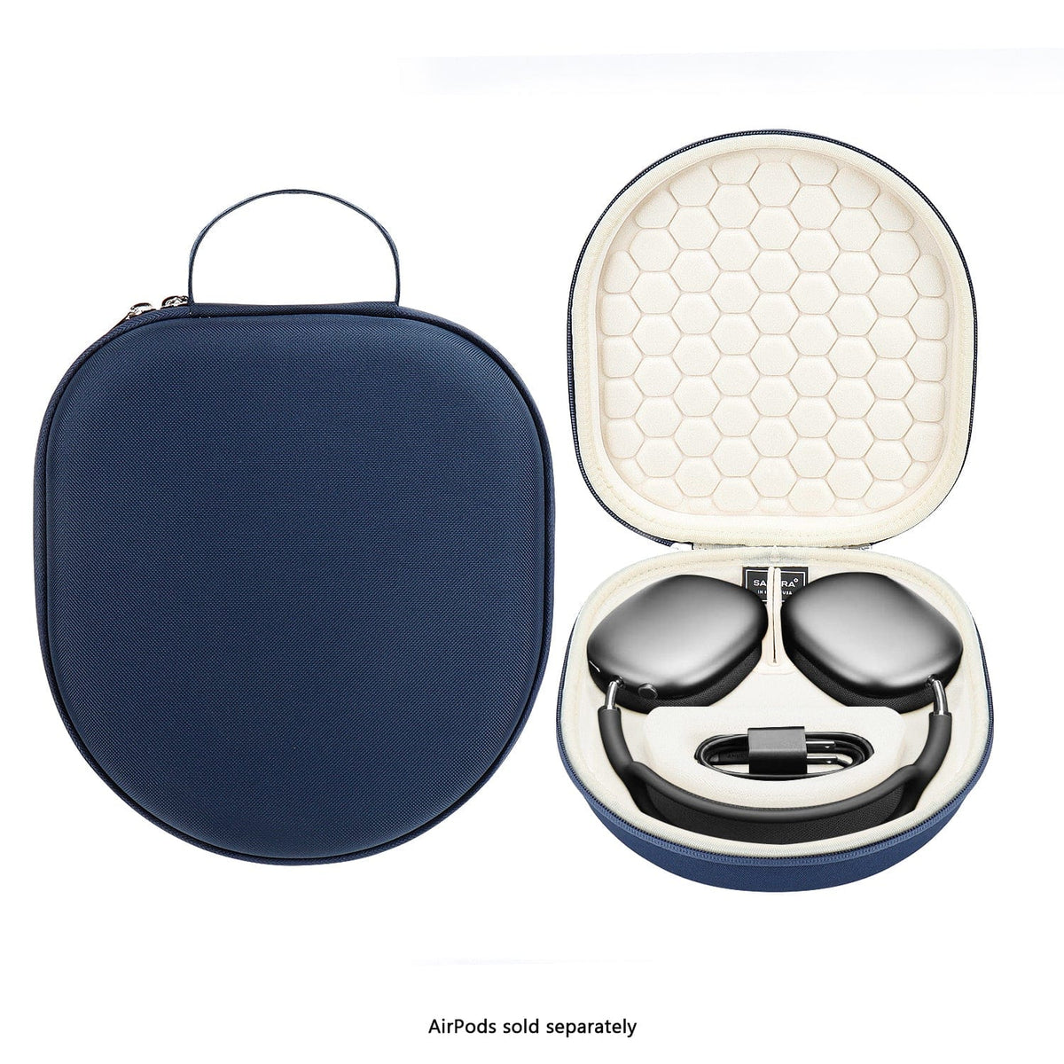 AirPods Max Case - Travel Carry, Hard Shell, Accessory Storage | Classic Series