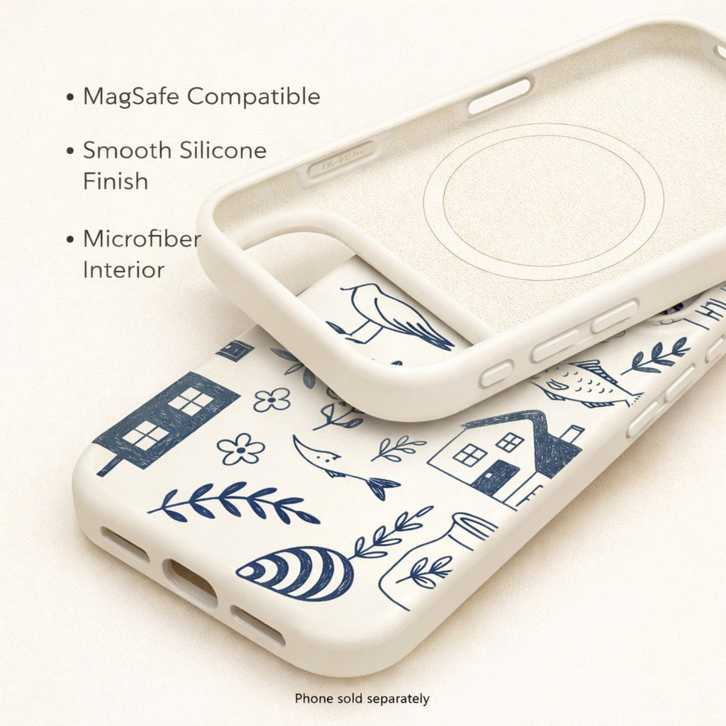 iPhone 17 Pro Silicone Case - MagSafe Compatible, Raised Edges | Inspire Series