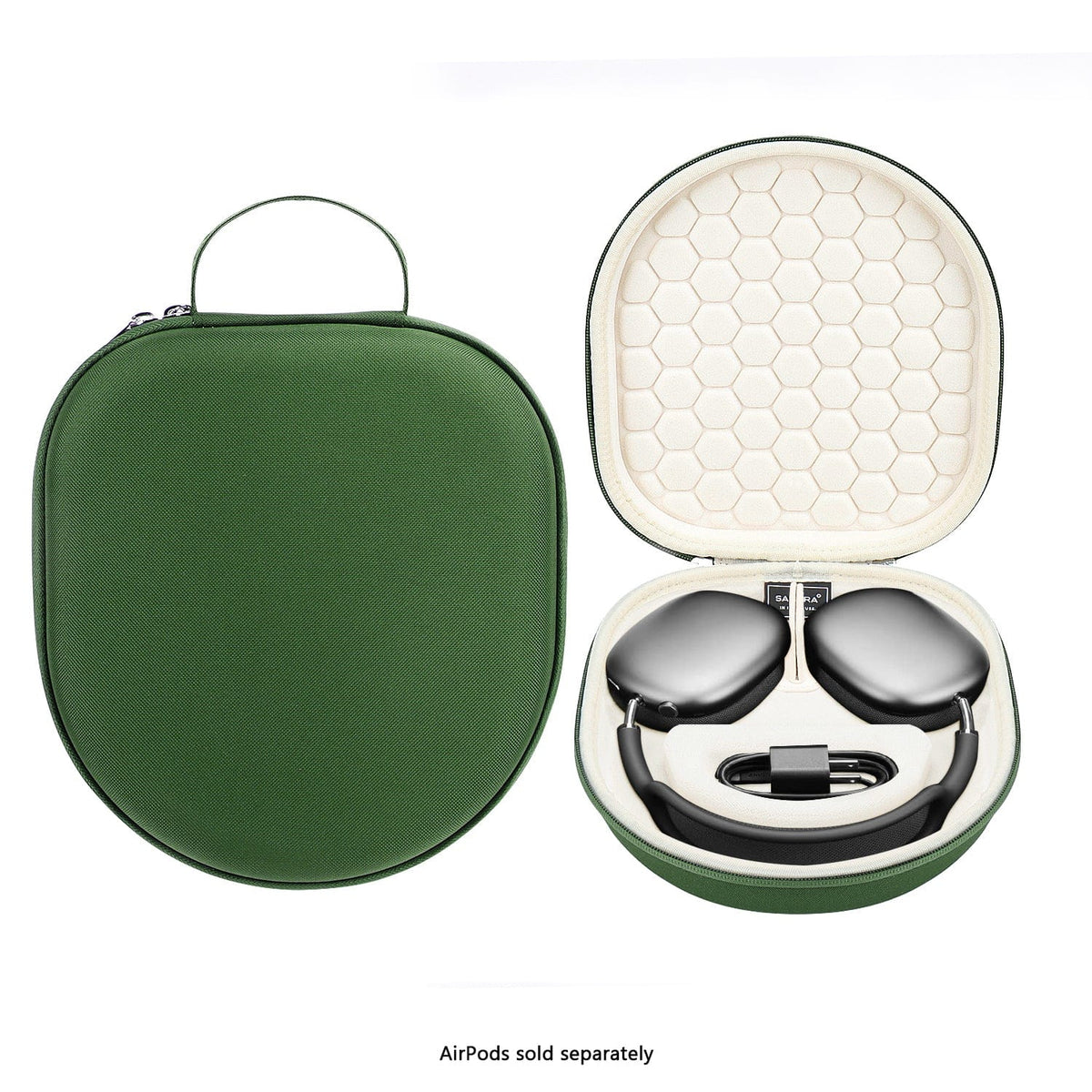 AirPods Max Case - Travel Carry, Hard Shell, Accessory Storage | Classic Series