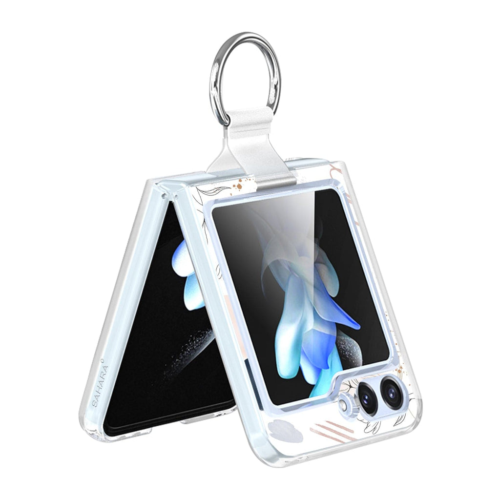 Inspire Series 花柄ハードシェルケース（リング付） - Samsung Galaxy Z Flip6