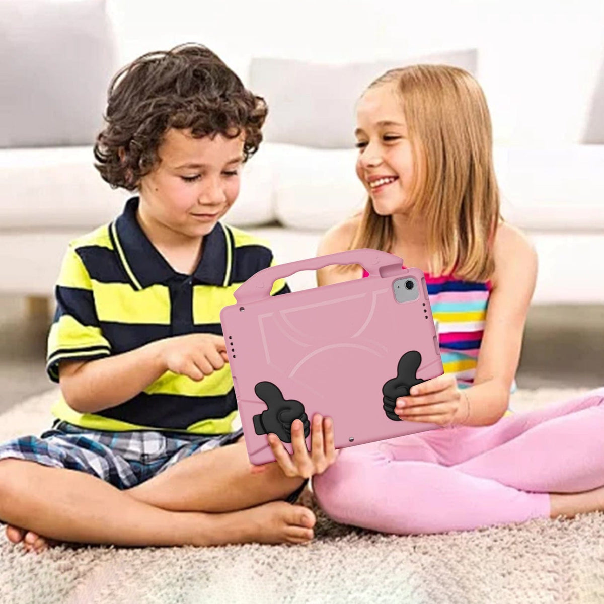 Funda para iPad Pro de 13 pulgadas (M4/M5) / iPad Air de 13 pulgadas (M2/M3/M4) / iPad Pro de 12,9 pulgadas (2018-2022) - Soporte abatible a prueba de niños | Serie Wander