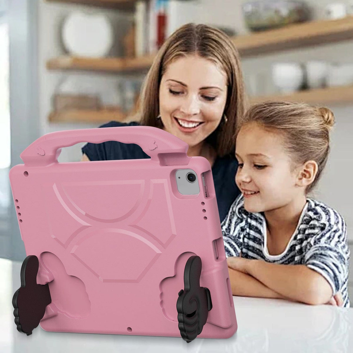 Funda para iPad Pro de 13 pulgadas (M4/M5) / iPad Air de 13 pulgadas (M2/M3/M4) / iPad Pro de 12,9 pulgadas (2018-2022) - Soporte abatible a prueba de niños | Serie Wander