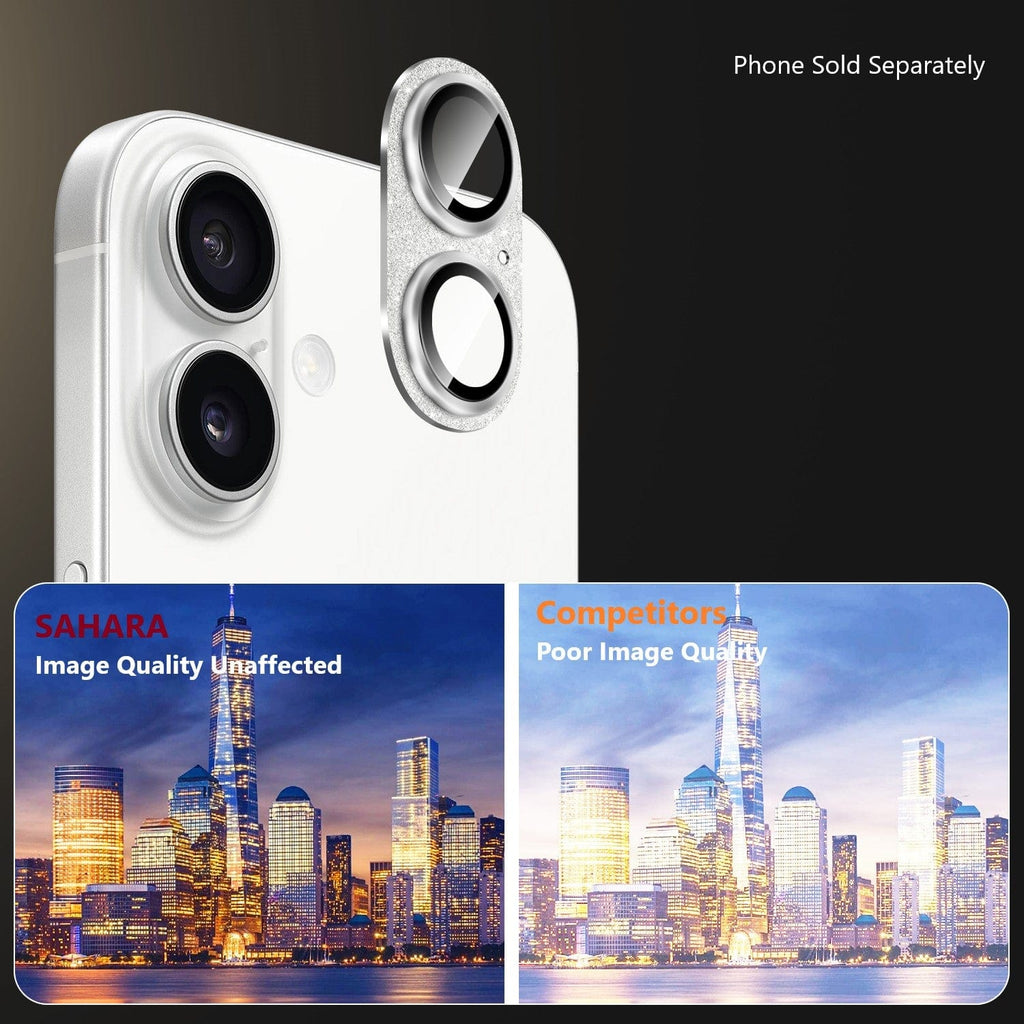 iPhone 16/16 Plus Camera Lens Protector - Flexible HD Glass, 2-Pack | ZeroDamage