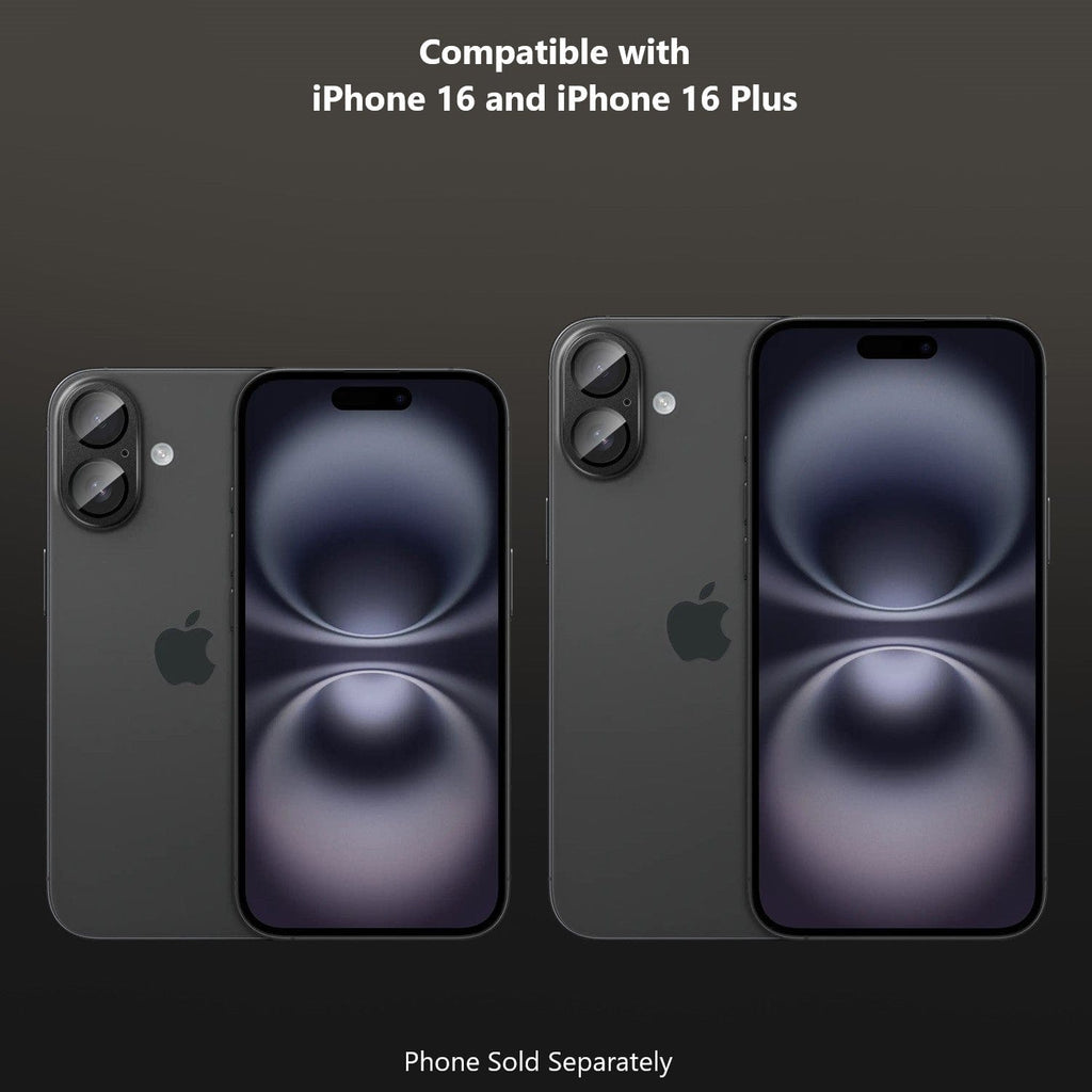 iPhone 16/16 Plus Camera Lens Protector - Flexible HD Glass, 2-Pack | ZeroDamage