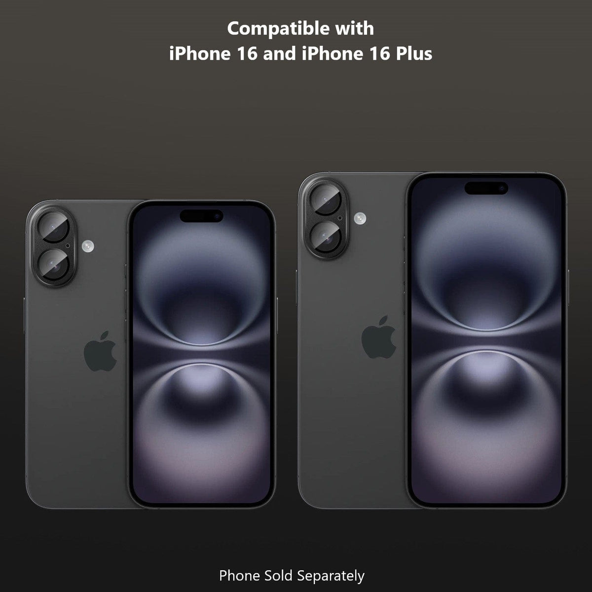 iPhone 16/16 Plus Camera Lens Protector - Flexible HD Glass, 2-Pack | ZeroDamage