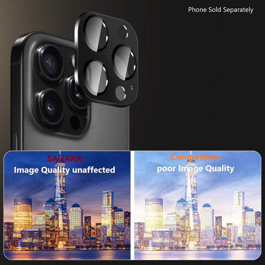 iPhone 16 Pro/Pro Max Camera Lens Protector - Flexible Glass, 2-Pack | ZeroDamage