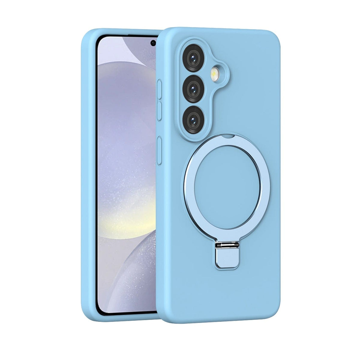 Samsung Galaxy S26+ Case - Smooth Silicone, Kickstand | Venture Series