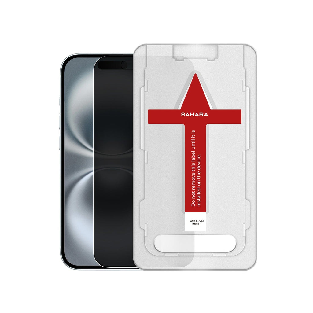 iPhone 16 Plus Privacy Screen Protector - Anti-Spy 9H Glass, Install Kit | ZeroDamage