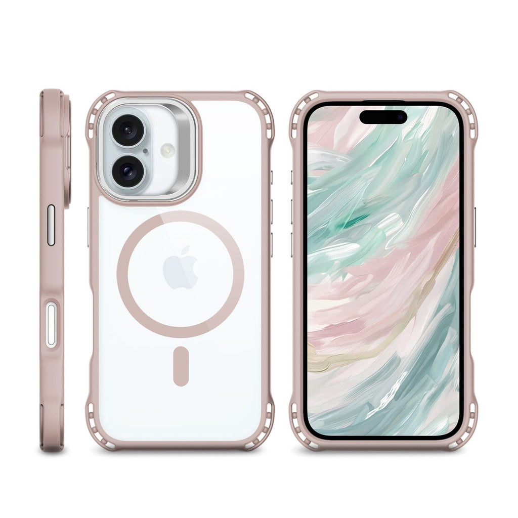 iPhone 16 Plus Clear Case - Kickstand, Anti-Slip Grip, MagSafe | Venture Series