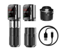 POSEIDON-S-LUXE DUAL POWER TATTOO PEN SET – WIRELESS FREEDOM MEETS WIRED PRECISION