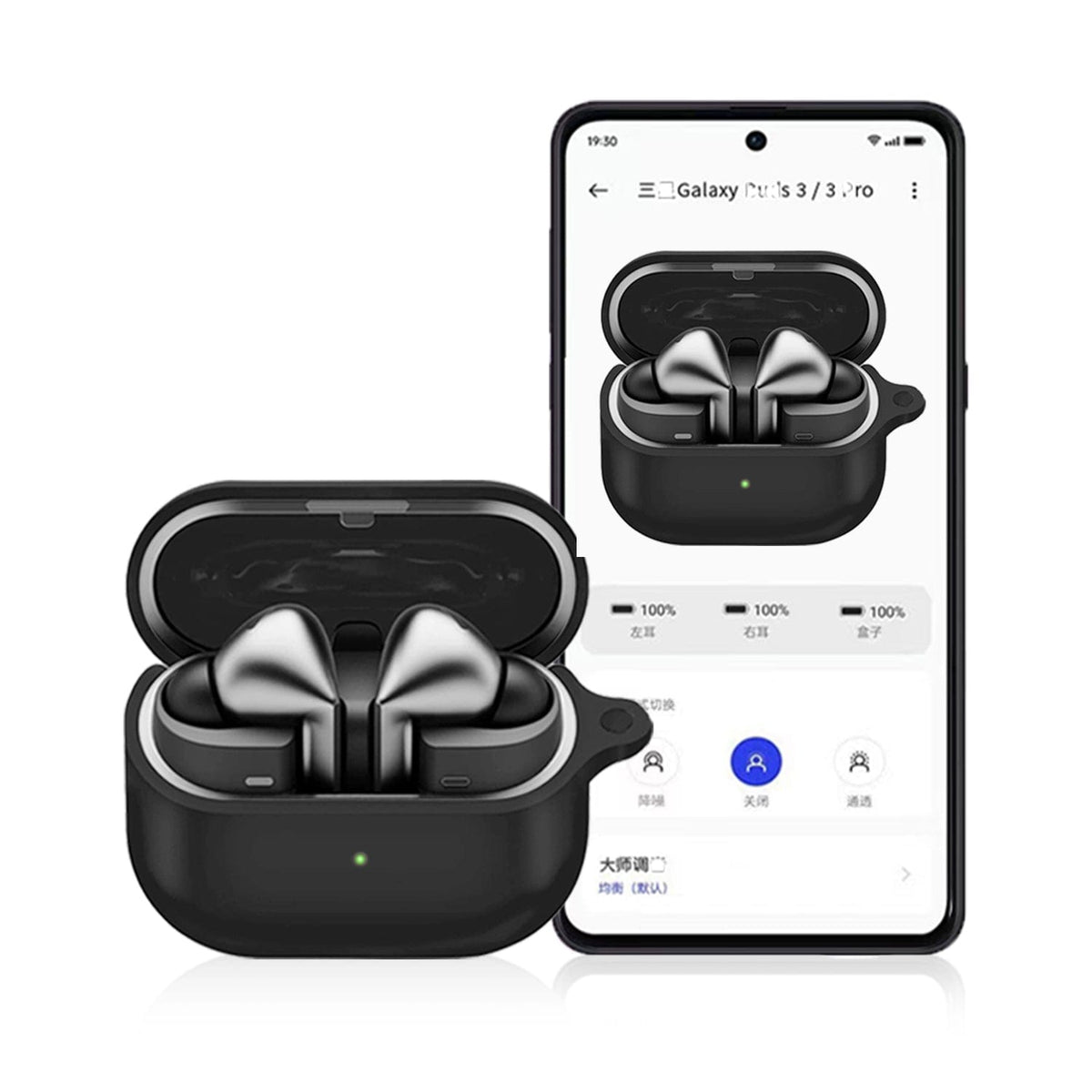 Venture Series シリコンケース - Samsung Galaxy Buds3、Buds3 Pro および Buds3 FE ヘッドホン対応