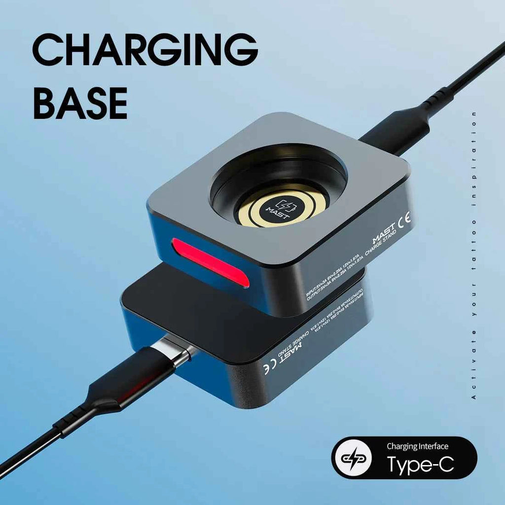 Original Battery&Charging Base for MAST Racer Pro Wireless Tattoo Pen Machine