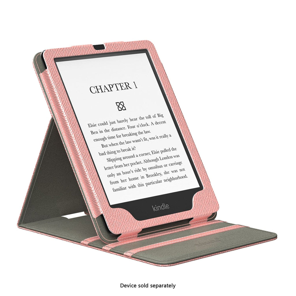 Amazon Kindle Paperwhite (2024) y funda Colorsoft - Folio vertical, soporte | Serie Indy