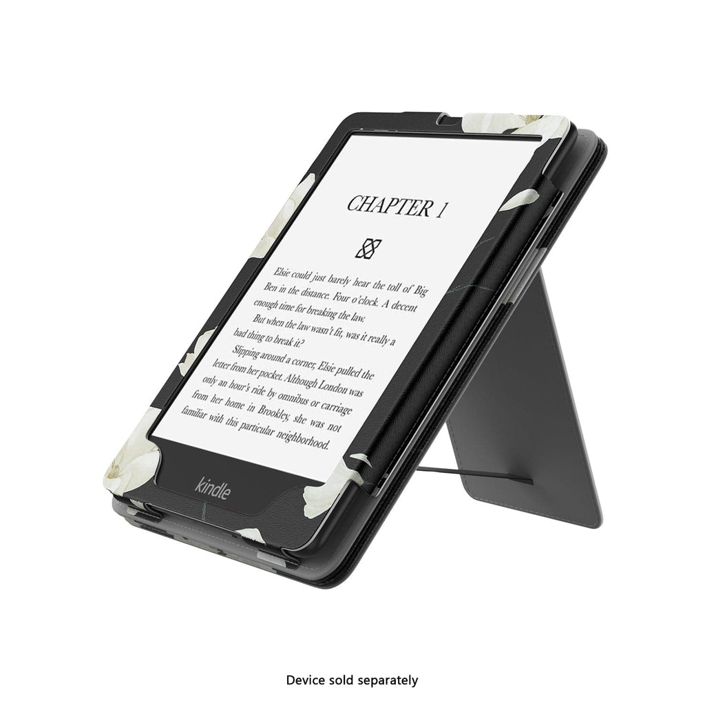 Amazon Kindle Paperwhite (2024) y funda Colorsoft - Folio, correa de mano y soporte | Serie Indy