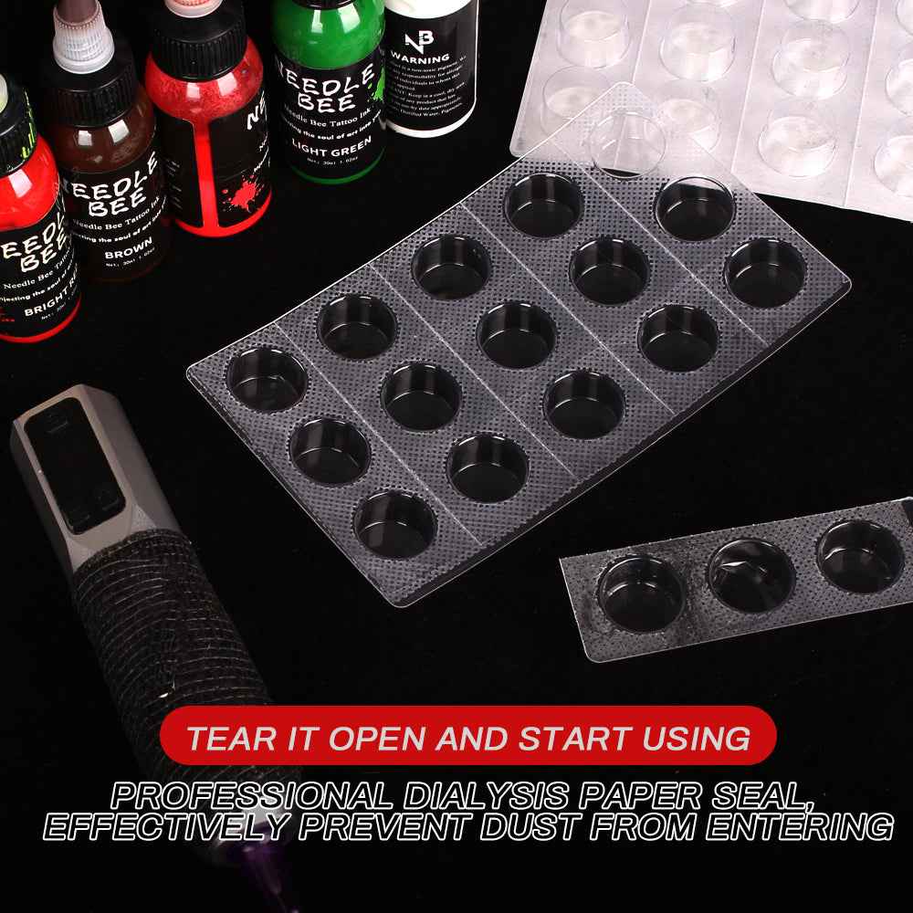 Tattoo Ink Cups-EO sterilization-24pcs-15cups/1pcs