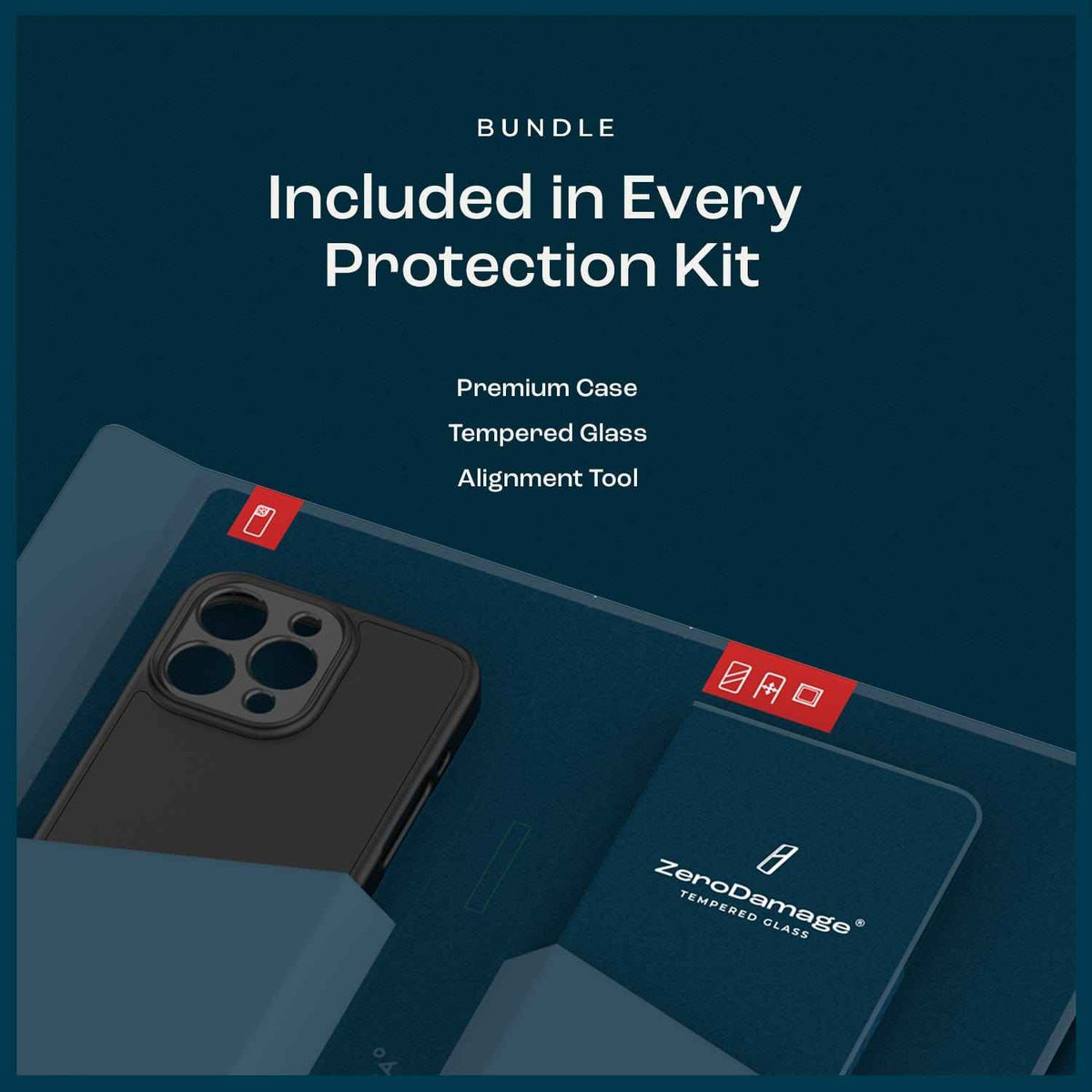 iPhone 16 Rugged Case & Screen Protector Kit - MagSafe | Classic Series