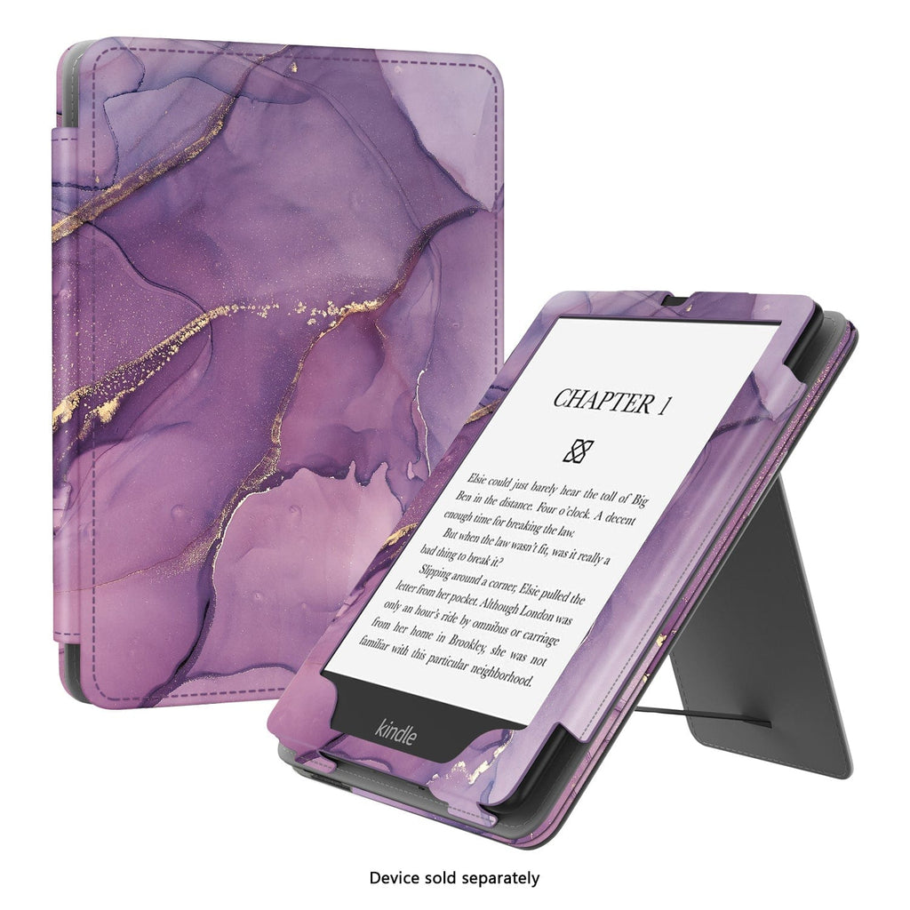 Amazon Kindle Paperwhite (2024) y funda Colorsoft - Folio, correa de mano y soporte | Serie Indy