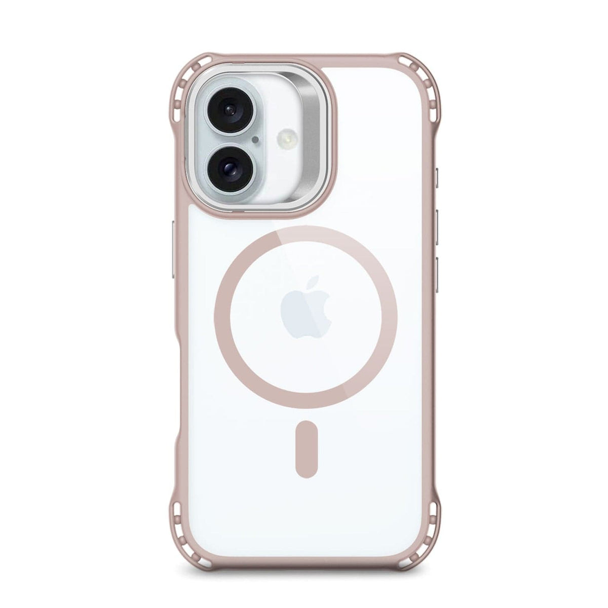 iPhone 16 クリアキックスタンドケース – 滑り止め、頑丈、MagSafe対応 | ベンチャーシリーズ