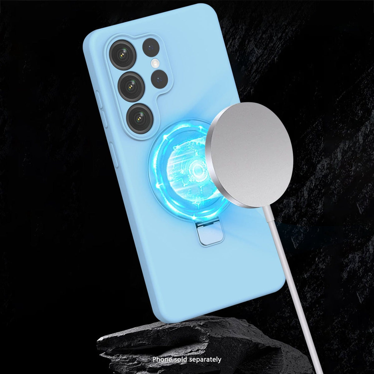 Funda Samsung Galaxy S26 Ultra - Silicona Suave, Soporte | Serie Venture