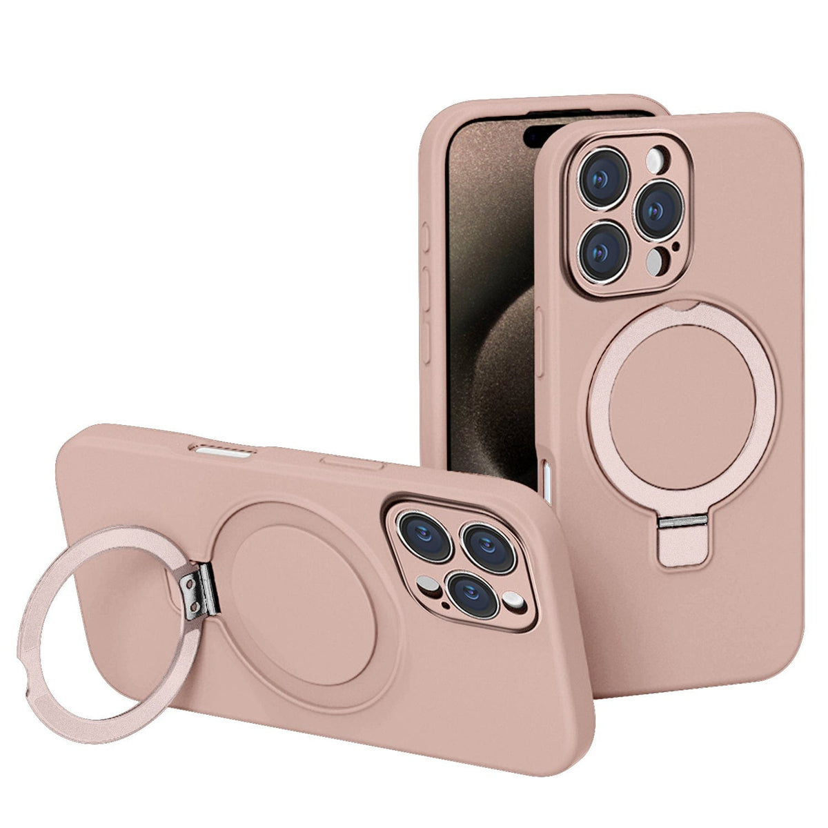 iPhone 16 Pro Max スリムキックスタンドケース - 頑丈な保護、MagSafe対応 | ベンチャーシリーズ