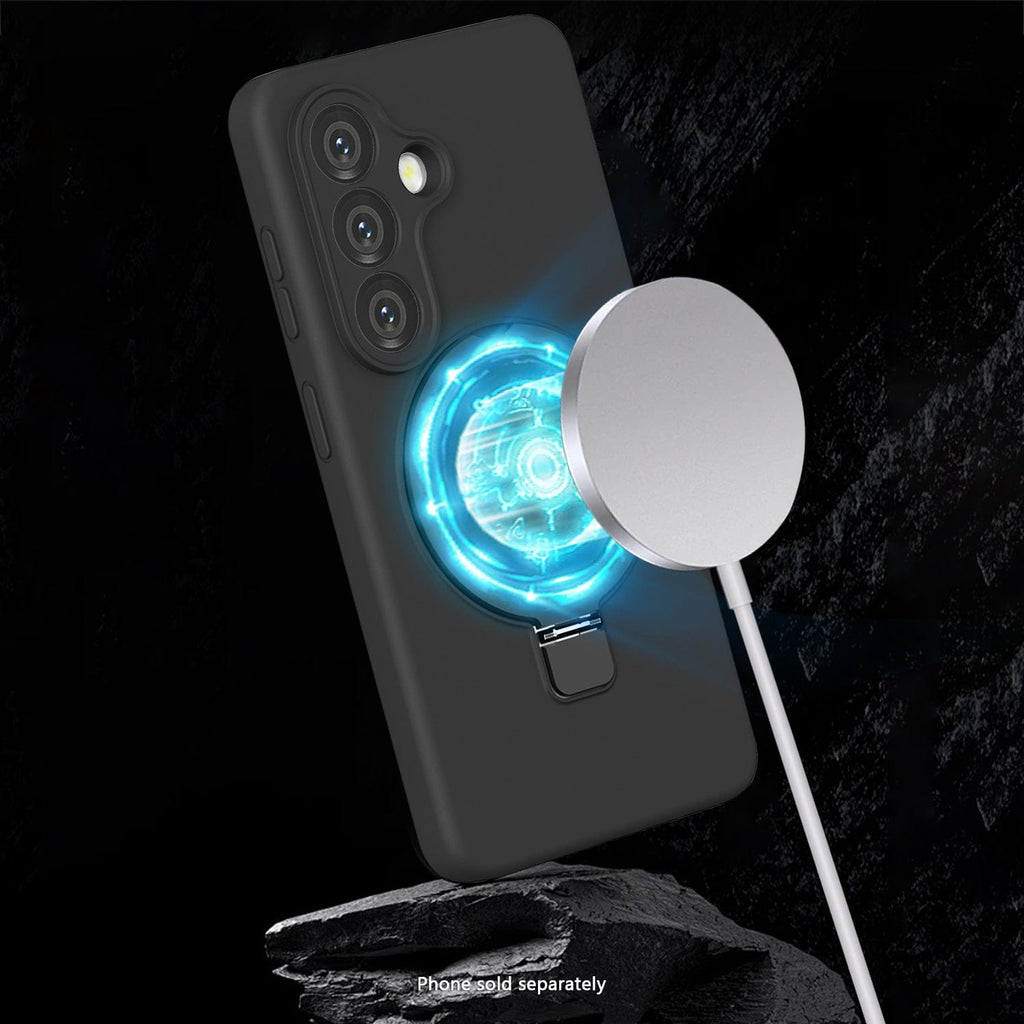 Samsung Galaxy S26+ Case - Smooth Silicone, Kickstand | Venture Series
