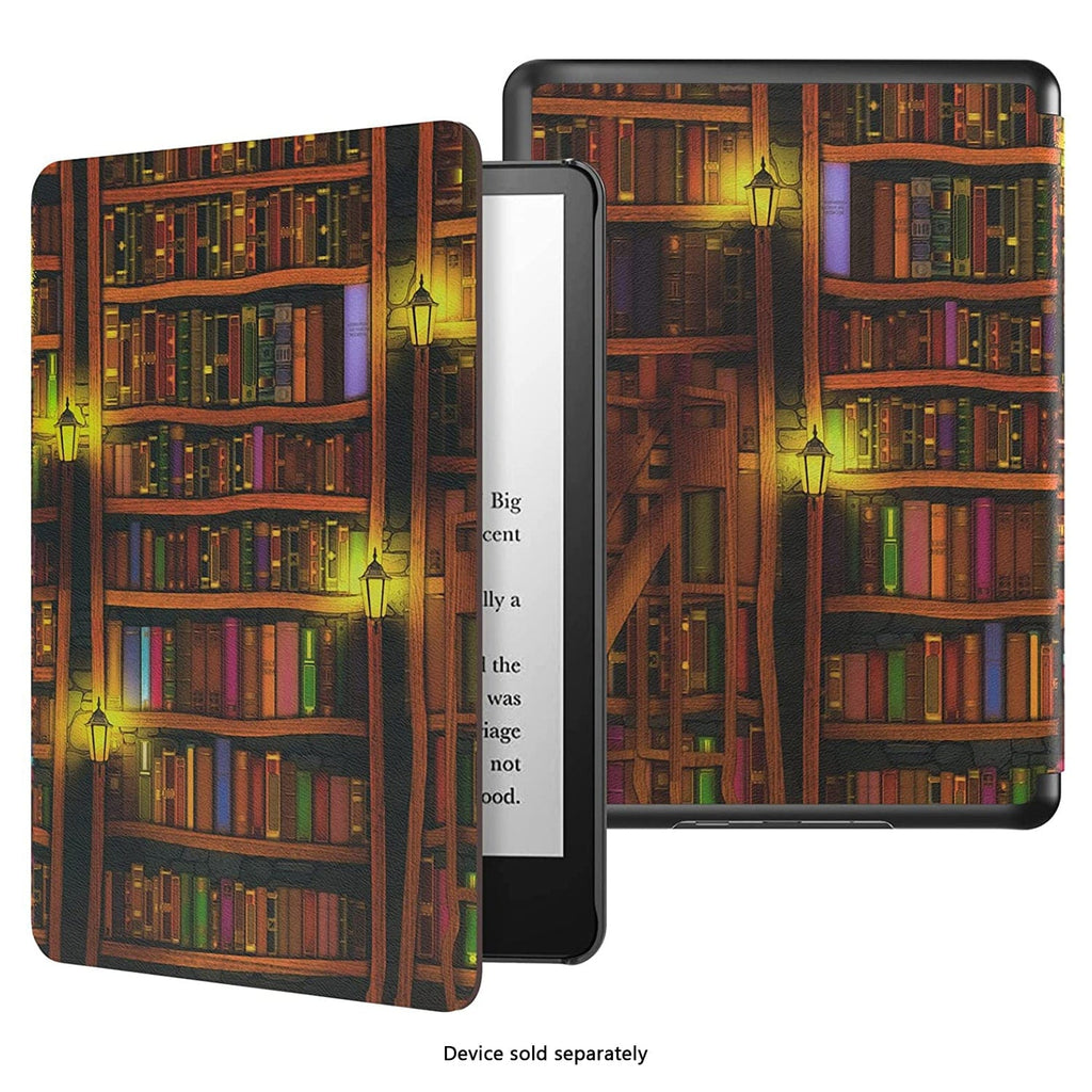 Funda Amazon Kindle (2024) - Tipo libro, Cuero vegano | Serie Indy