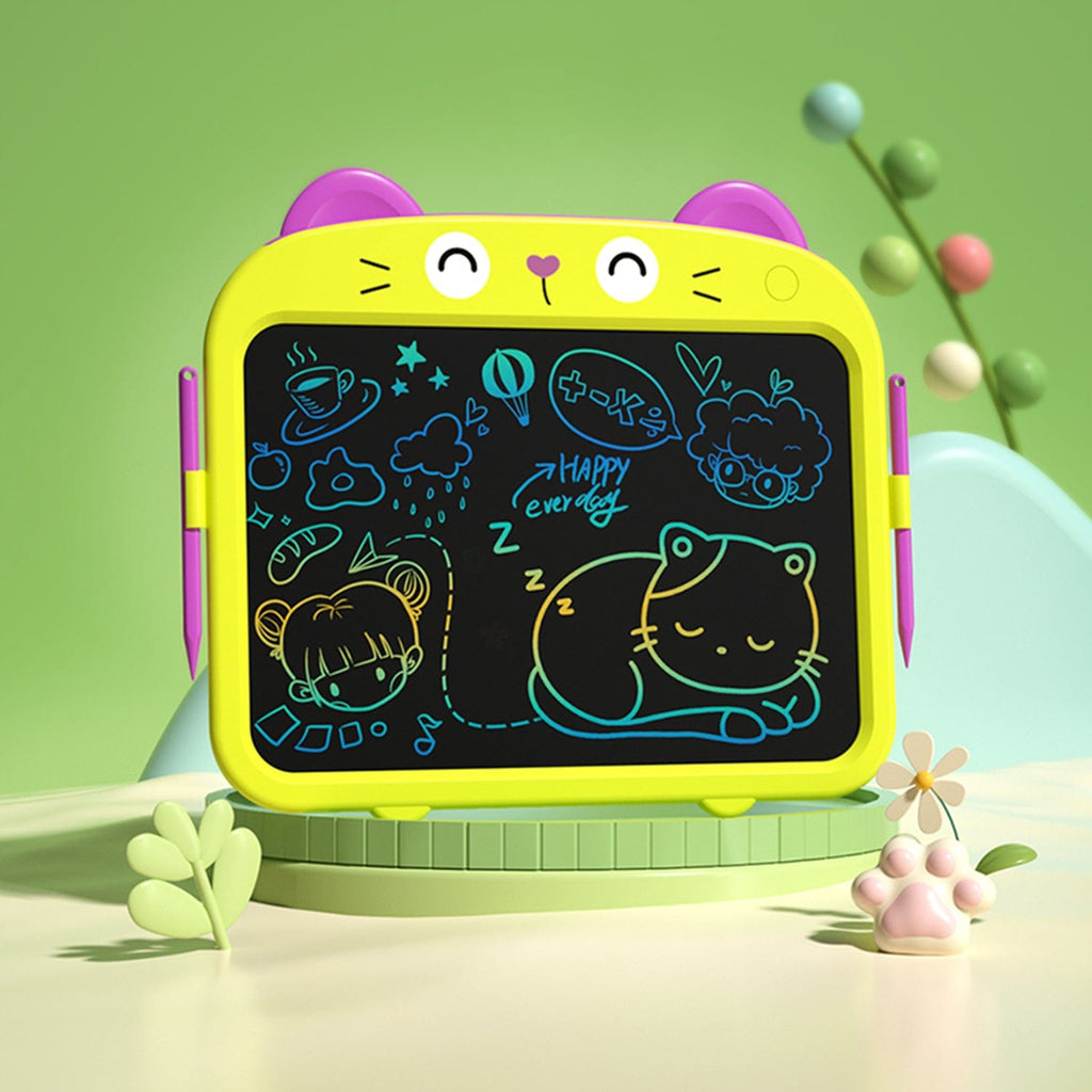 Tableta LCD de escritura para niños 13.5" - Pantalla a color, Borrado con un clic