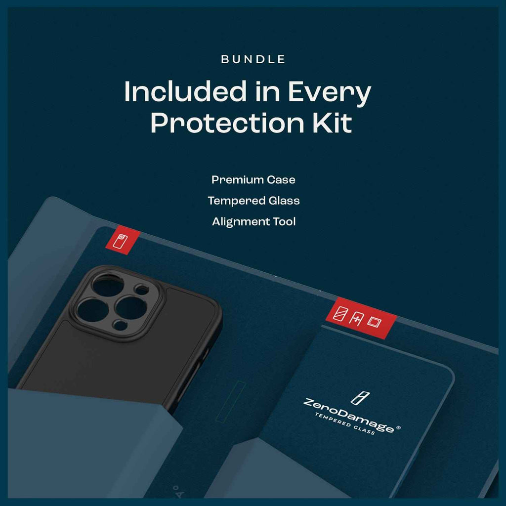 iPhone 16 Pro Max Rugged Case & Screen Protector Kit - MagSafe | Classic Series