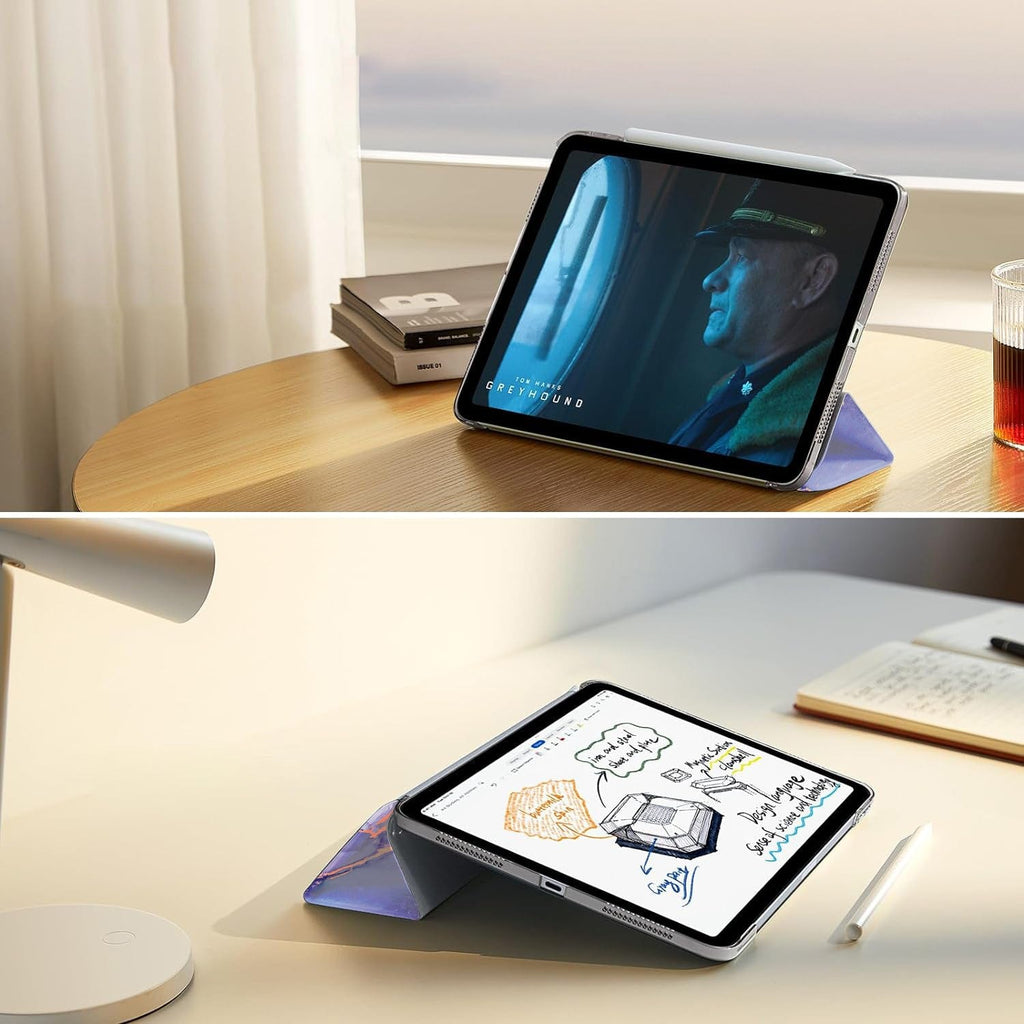 Funda para iPad Pro de 11 pulgadas (M4 2024 / M5 2025) - Mármol Folio | Serie Inspire