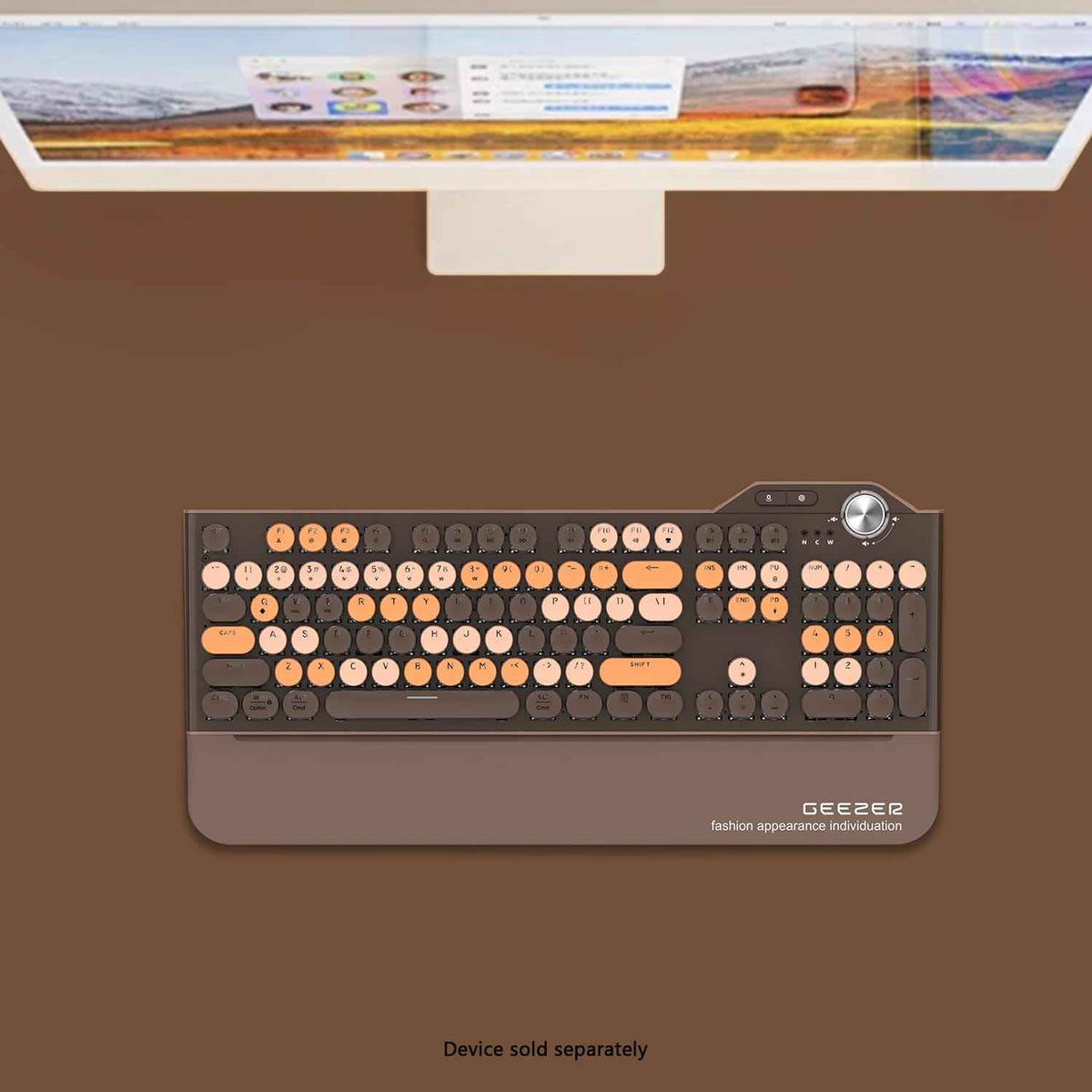 Wireless Keyboard - Silent Keys, 104 Keys Full Keyboard