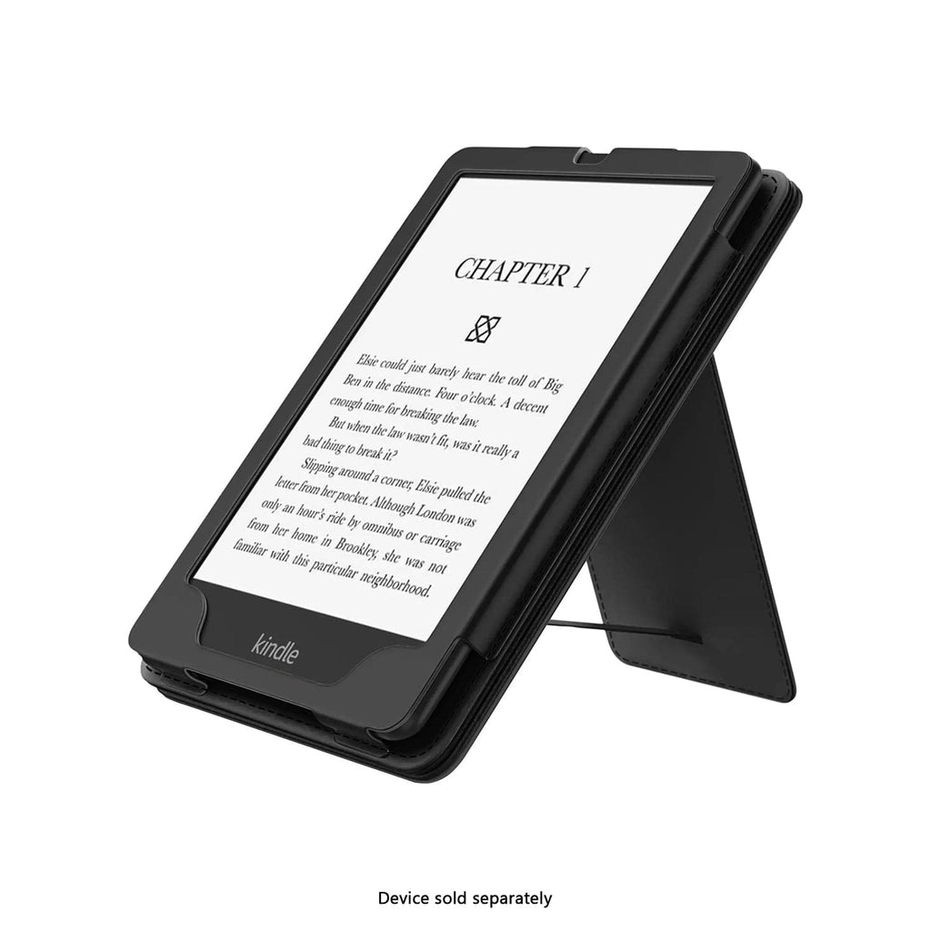 Amazon Kindle Paperwhite (2024) y funda Colorsoft - Folio, correa de mano y soporte | Serie Indy