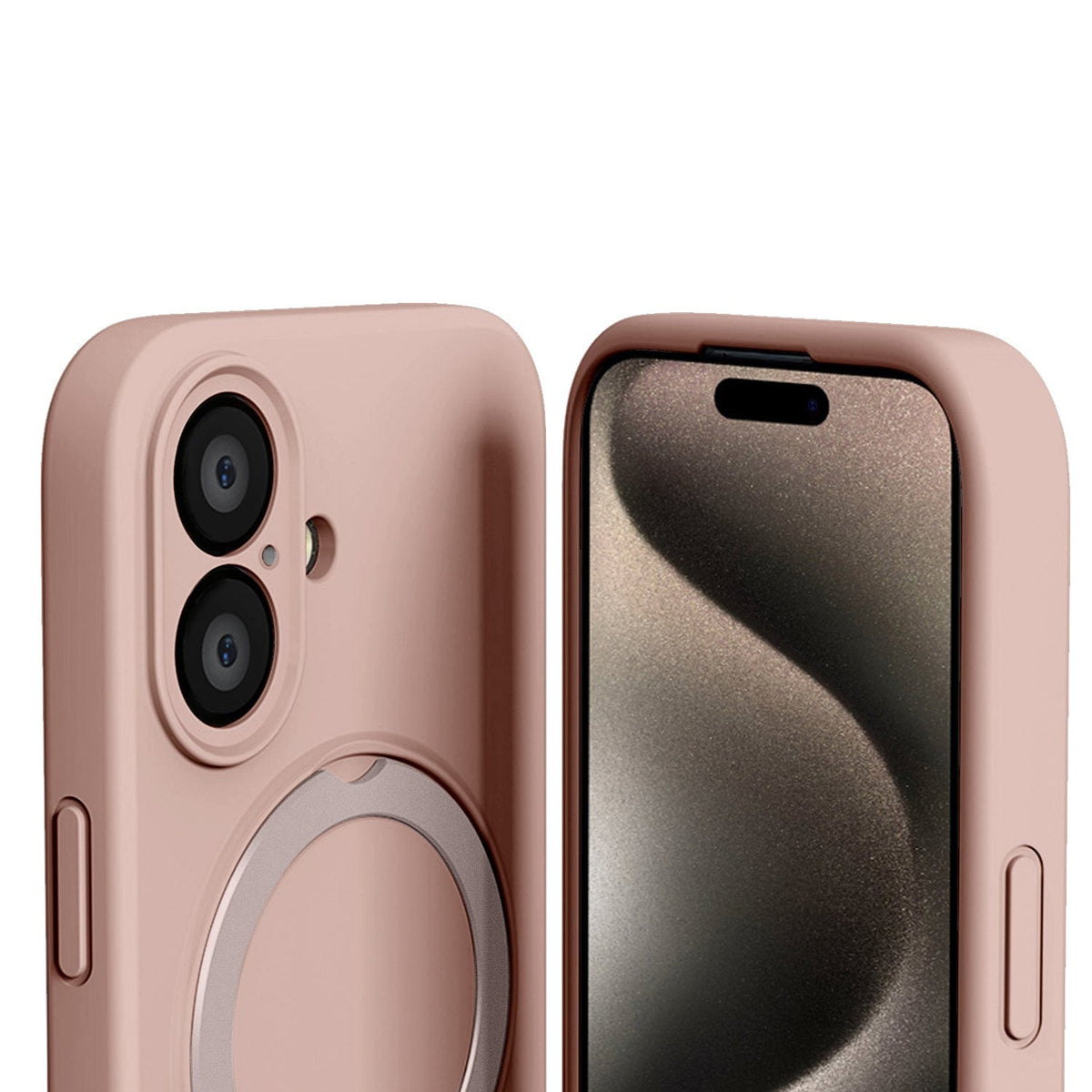 iPhone 16 Silicone Case - Slim Kickstand, MagSafe Compatible | Venture Series