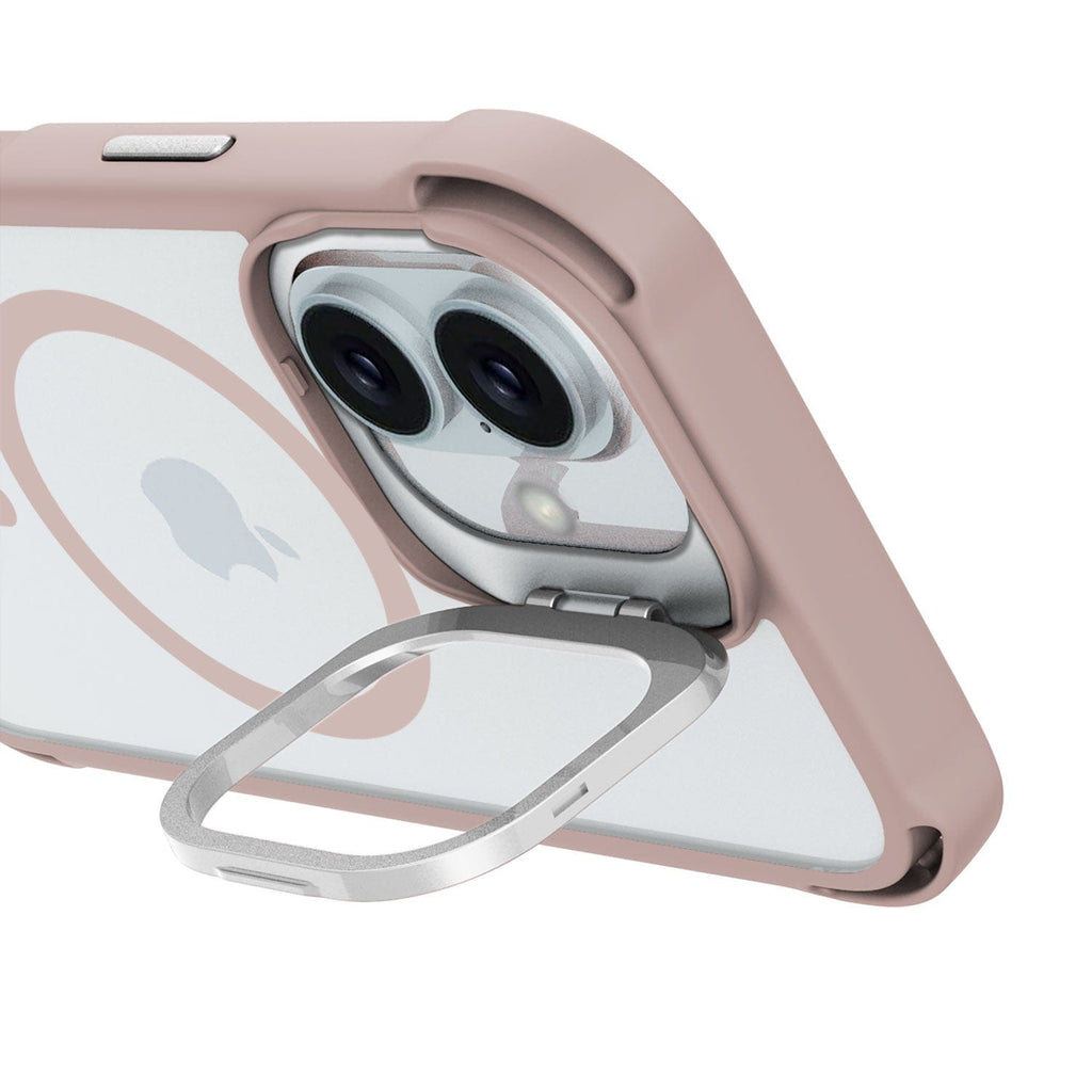 Funda Transparente con Soporte para iPhone 16 - Antideslizante, Resistente, MagSafe | Serie Venture