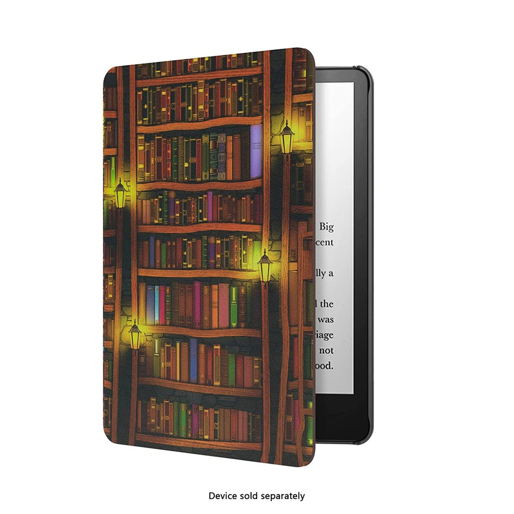 Funda Amazon Kindle (2024) - Tipo libro, Cuero vegano | Serie Indy