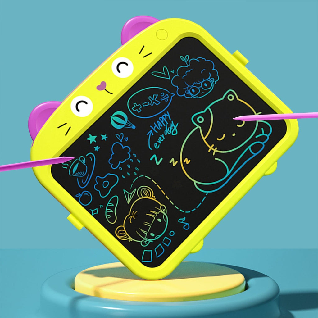 Tableta LCD de escritura para niños 13.5" - Pantalla a color, Borrado con un clic