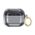Estuche para Samsung Galaxy Buds3, Buds3 Pro y Buds3 FE - Transparente con mosquetón | Serie Venture
