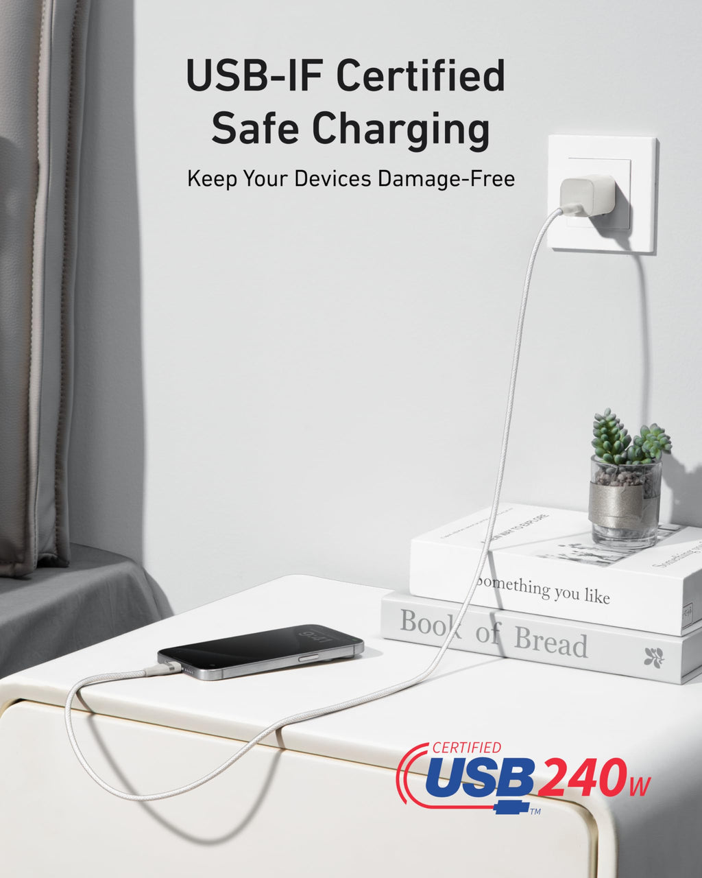 Anker Batería Externa para Portátil (25K, 165W, Cables Integrados y Retráctiles)