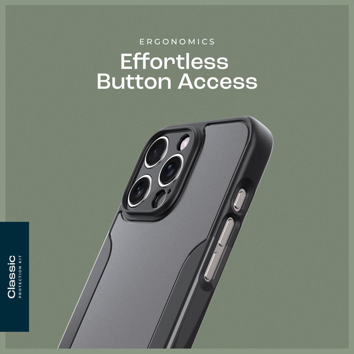 Funda resistente y kit de protector de pantalla para iPhone 16 Pro Max - MagSafe | Serie clásica