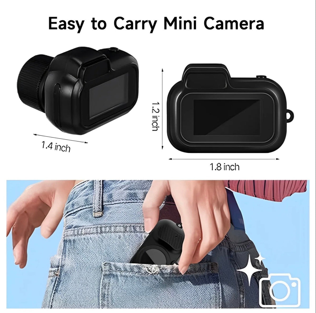 KeyCam Mini HD Keychain Camera