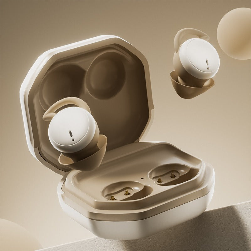 El nuevo mini auricular bluetooth para dormir no presiona la oreja, invisible, ultrapequeño, inalámbrico, para dormir de lado.
