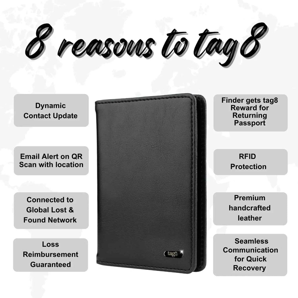 Genuine Leather Passport Case