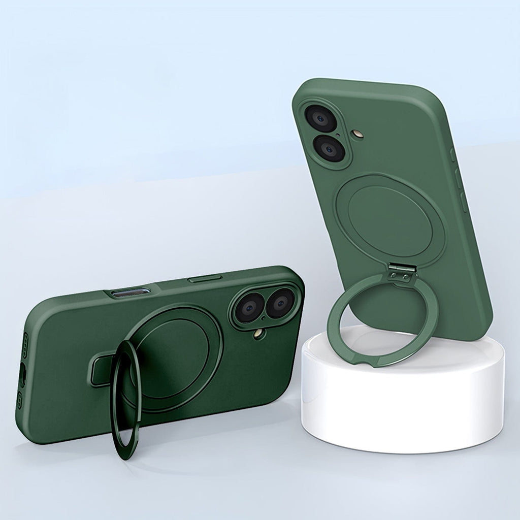 iPhone 16 Silicone Case - Slim Kickstand, MagSafe Compatible | Venture Series