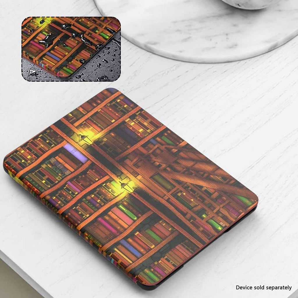 Funda Amazon Kindle (2024) - Tipo libro, Cuero vegano | Serie Indy