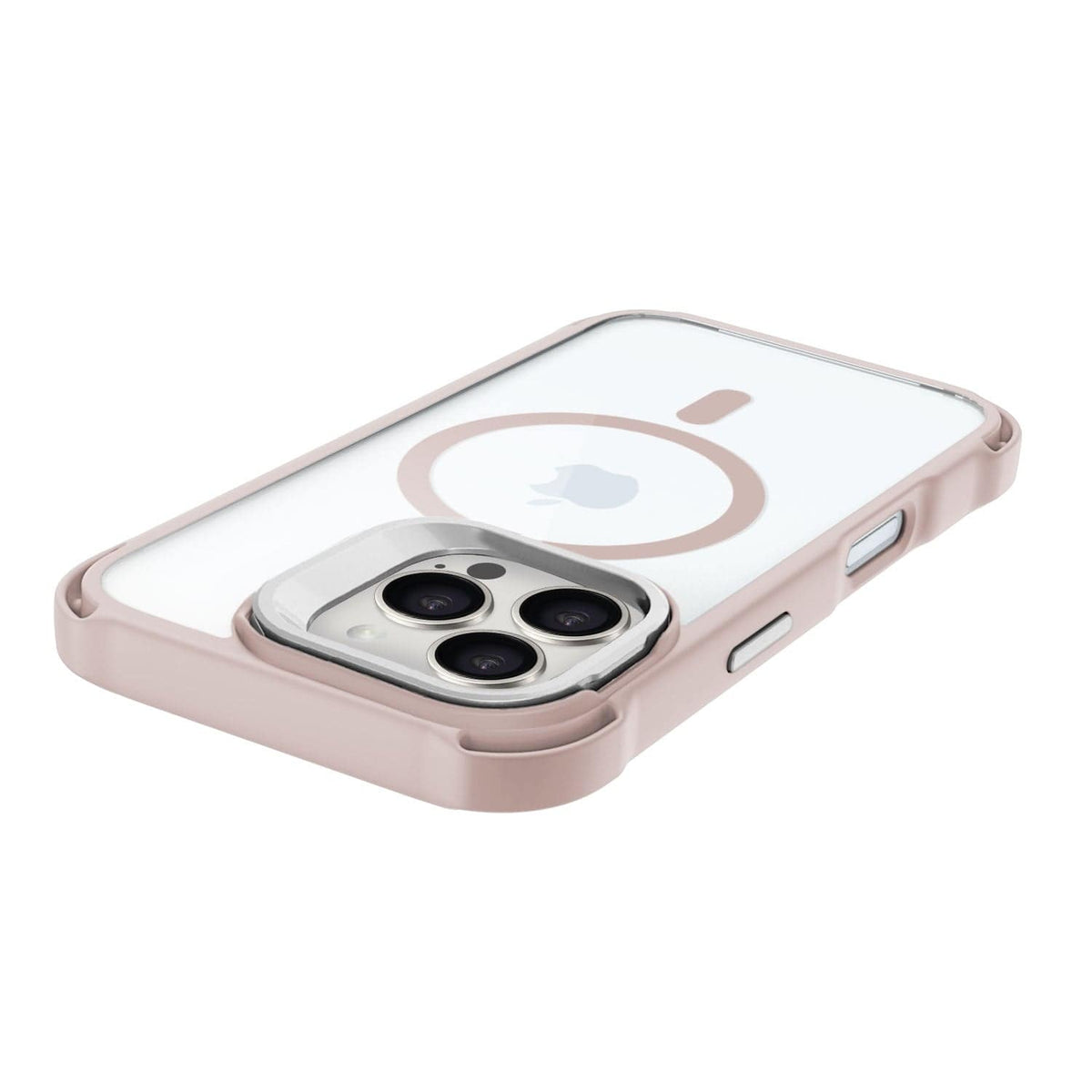 Funda Transparente con Soporte para iPhone 16 Pro - Antideslizante, Resistente, MagSafe | Serie Venture