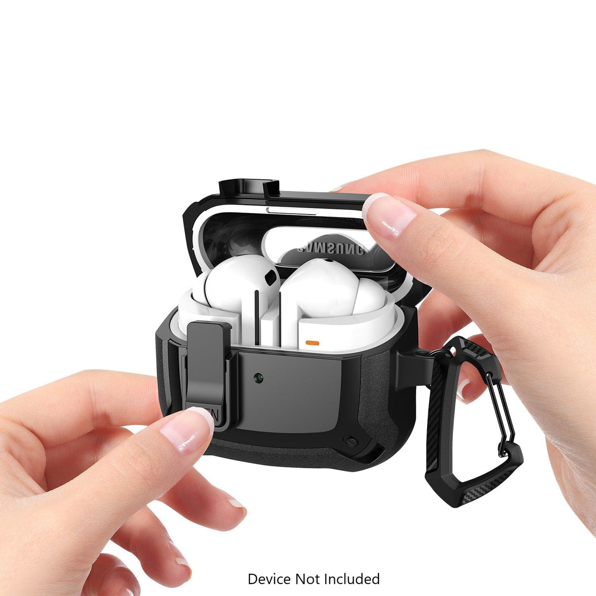 Estuche de alta resistencia Serie Raider – Auriculares Samsung Galaxy Buds3, Buds3 Pro y Buds3 FE – HP00155 HP00156