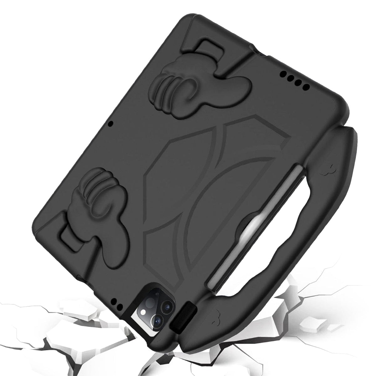 Funda a prueba de niños con soporte tipo pulgar Wander Series - Apple iPad Pro de 11 pulgadas (2018-2024) y iPad Air de 10.9 pulgadas (4ª generación, 5ª generación)